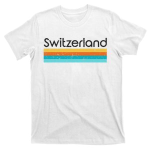 Switzerland Retro Design T-Shirt