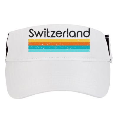 Switzerland Retro Design Adult Drive Performance Visor