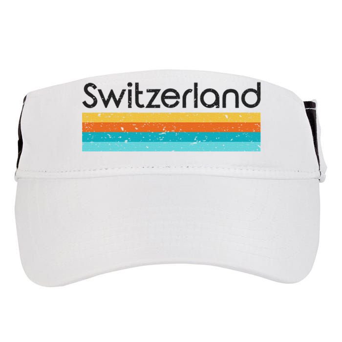 Switzerland Retro Design Adult Drive Performance Visor