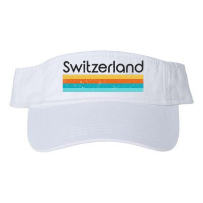 Switzerland Retro Design Valucap Bio-Washed Visor