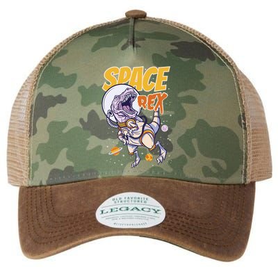 Space Rex Dinosaur Galaxy Legacy Tie Dye Trucker Hat