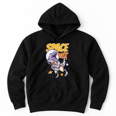 Space Rex Dinosaur Galaxy Hoodie