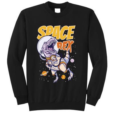 Space Rex Dinosaur Galaxy Sweatshirt