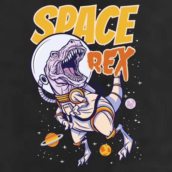Space Rex Dinosaur Galaxy Adult Drive Performance Visor