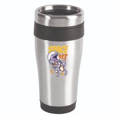 Space Rex Dinosaur Galaxy 16oz Travel Tumbler
