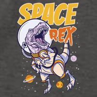 Space Rex Dinosaur Galaxy Vector Backpack