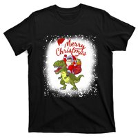 Santa Riding Dinosaur Xmas Mery Christmas Long Sleeve T-Shirt