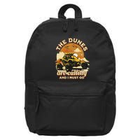 Sand Rail Dune Buggy Offroad Sand Racing Funny Sandrail 16 in Basic Backpack