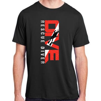 Scuba Rescue Diver For Instructors Students Divers Adult ChromaSoft Performance T-Shirt