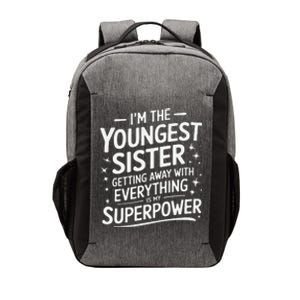 Sister Rules DonT Apply To Me Funny Sibling Vector Backpack