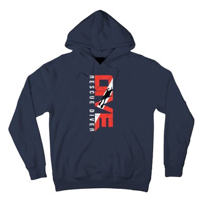 SCUBA Rescue Diver For Instructors Students Divers Hoodie