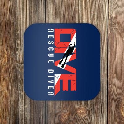 SCUBA Rescue Diver For Instructors Students Divers Coaster