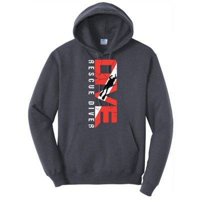 SCUBA Rescue Diver For Instructors Students Divers Tall Hoodie