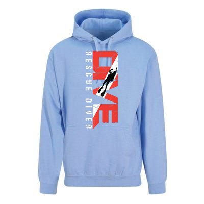 SCUBA Rescue Diver For Instructors Students Divers Unisex Surf Hoodie