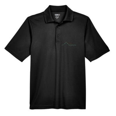 Summer Retro Daniel Boone National Forest Kentucky Men's Origin Performance Pique Polo