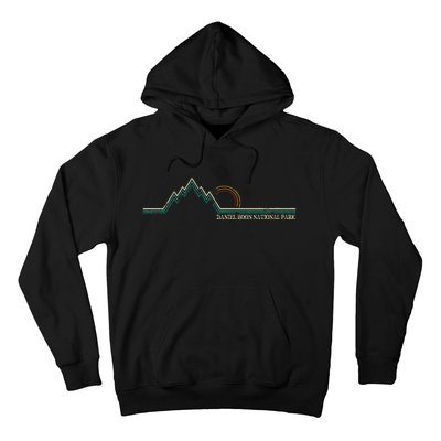 Summer Retro Daniel Boone National Forest Kentucky Hoodie