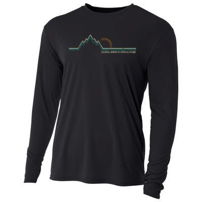 Summer Retro Daniel Boone National Forest Kentucky Cooling Performance Long Sleeve Crew