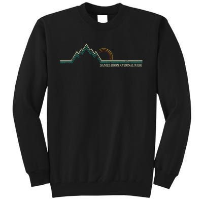 Summer Retro Daniel Boone National Forest Kentucky Tall Sweatshirt