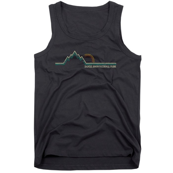 Summer Retro Daniel Boone National Forest Kentucky Tank Top