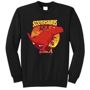 Scootersaurus Rex Dinosaur Sweatshirt