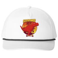 Scootersaurus Rex Dinosaur Snapback Five-Panel Rope Hat