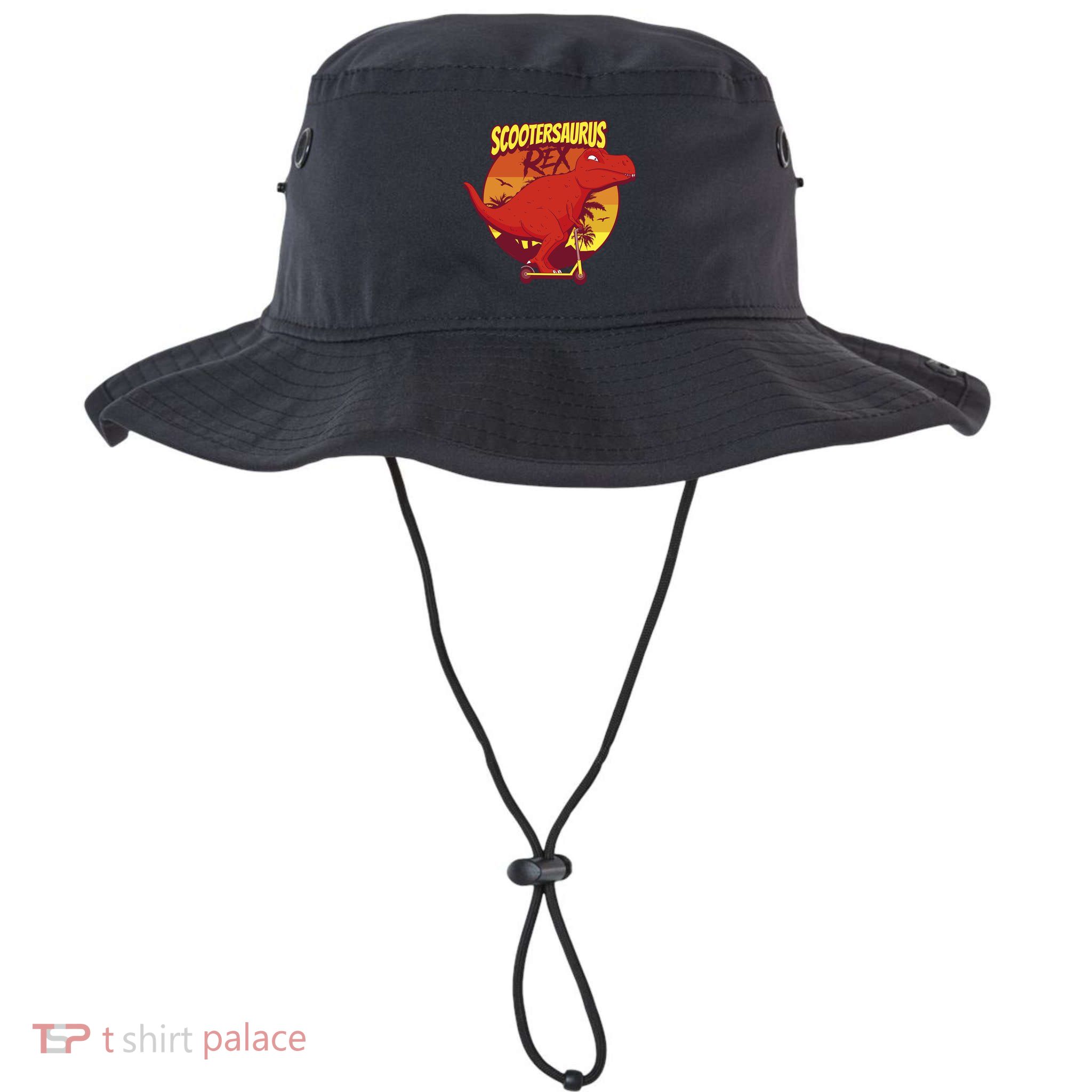 Scootersaurus Rex Dinosaur Bucket Hat