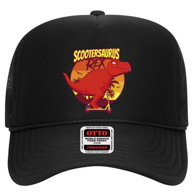 Scootersaurus Rex Dinosaur Trucker Hat