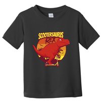 Scootersaurus Rex Dinosaur Toddler T-Shirt