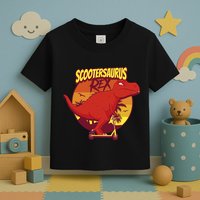 Scootersaurus Rex Dinosaur Toddler T-Shirt