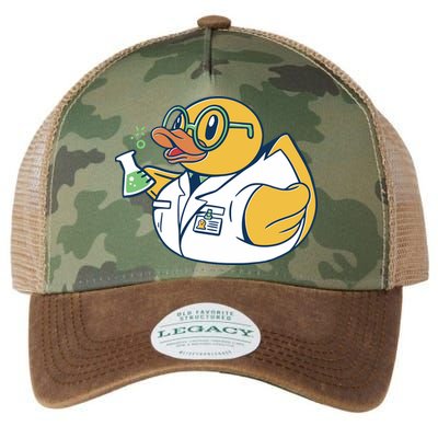 Scientist Rubber Duck Chemist Legacy Tie Dye Trucker Hat
