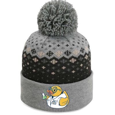 Scientist Rubber Duck Chemist The Baniff Cuffed Pom Beanie