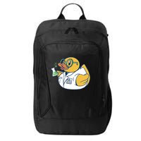 Scientist Rubber Duck Chemist City Backpack