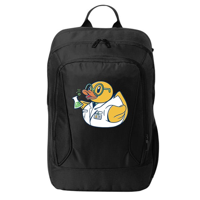 Scientist Rubber Duck Chemist City Backpack