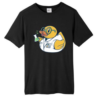 Scientist Rubber Duck Chemist Tall Fusion ChromaSoft Performance T-Shirt