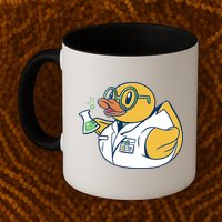 Scientist Rubber Duck Chemist Mug