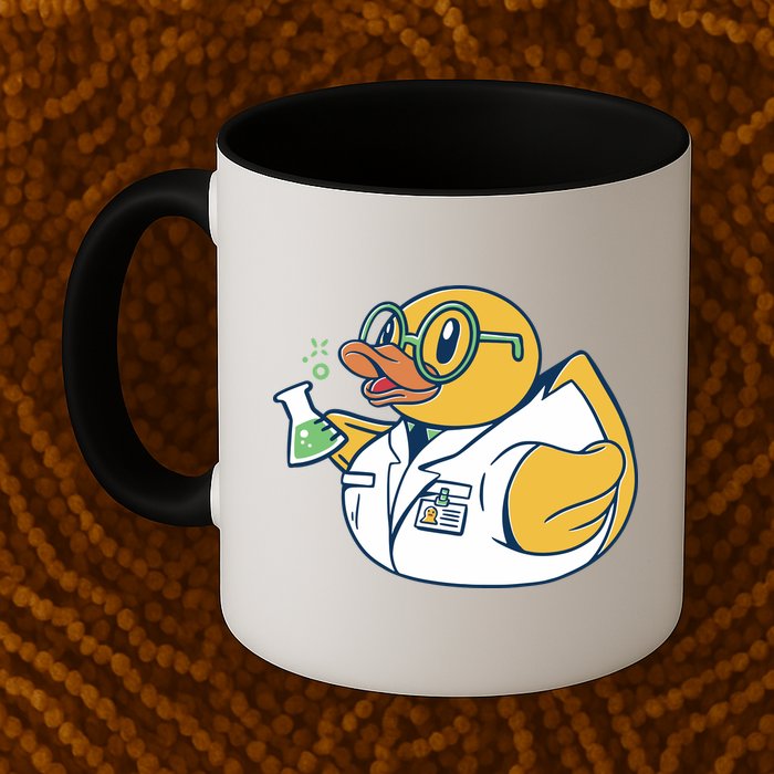 Scientist Rubber Duck Chemist Mug
