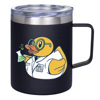Scientist Rubber Duck Chemist 12oz Stainless Steel Coffee Mug