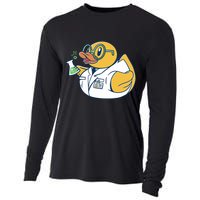 Scientist Rubber Duck Chemist Cooling Performance Long Sleeve Crew
