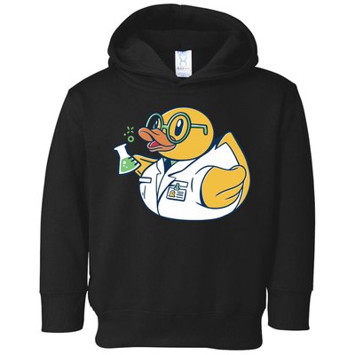 Scientist Rubber Duck Chemist Toddler Hoodie