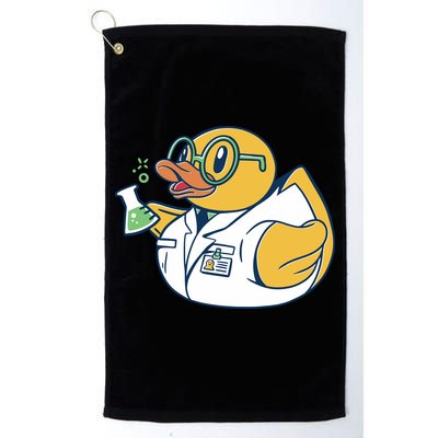 Scientist Rubber Duck Chemist Golf Towel