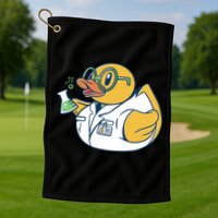 Scientist Rubber Duck Chemist Golf Towel