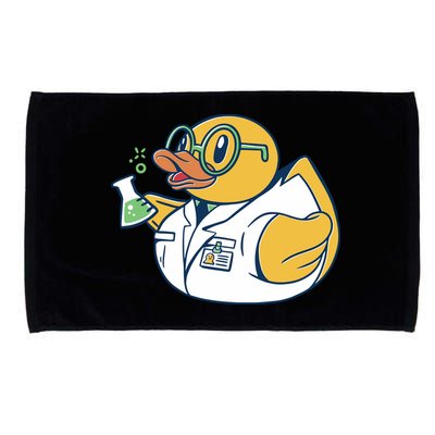 Scientist Rubber Duck Chemist Microfiber Hand Towel