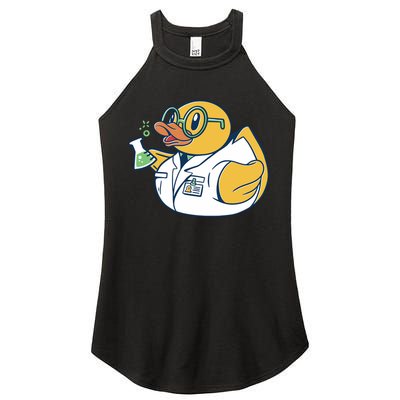 Scientist Rubber Duck Chemist Women's Perfect Tri Rocker Tank