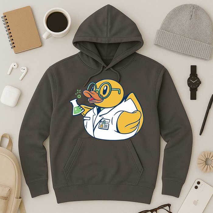 Scientist Rubber Duck Chemist Hoodie