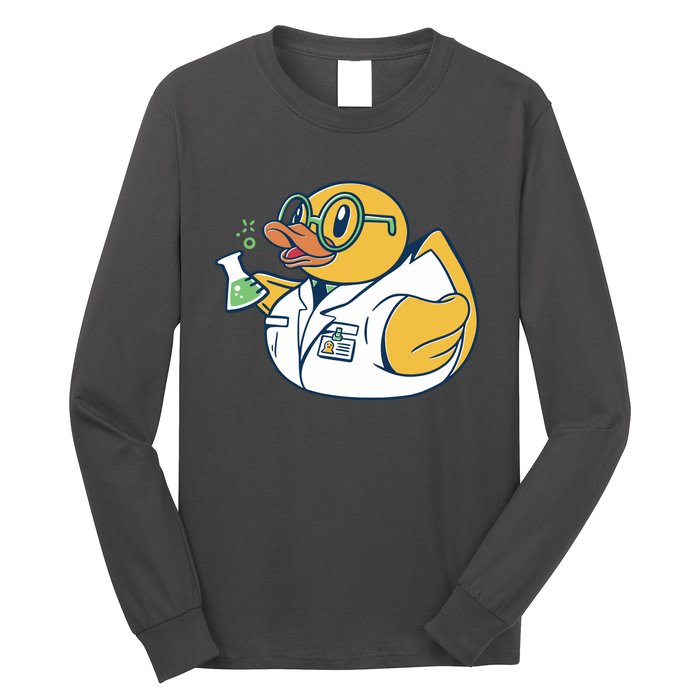 Scientist Rubber Duck Chemist Long Sleeve Shirt