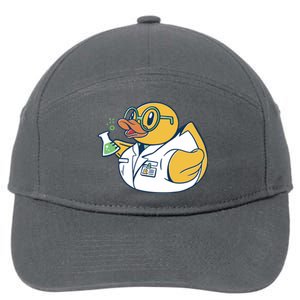 Scientist Rubber Duck Chemist 7-Panel Snapback Hat