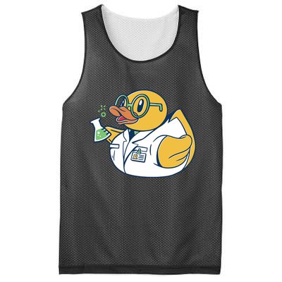 Scientist Rubber Duck Chemist Mesh Reversible Basketball Jersey Tank