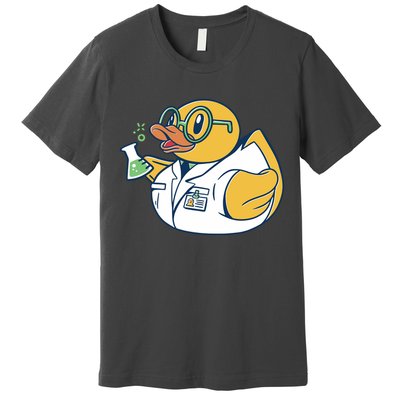Scientist Rubber Duck Chemist Premium T-Shirt