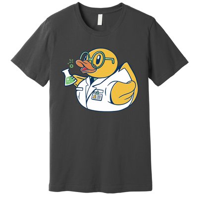 Scientist Rubber Duck Chemist Premium T-Shirt