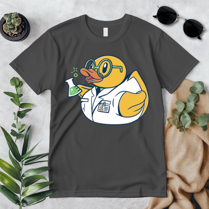 Scientist Rubber Duck Chemist Premium T-Shirt